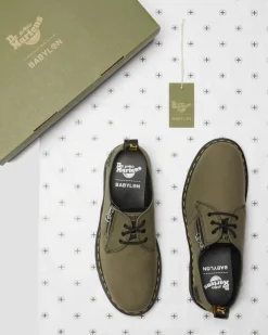 Dr. Martens 1461 Babylon Canvas Leren Schoenen^UNISEX Veterschoenen|Schoenen
