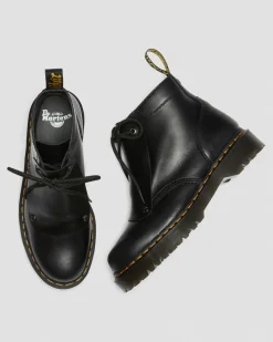 Dr. Martens 101 Bex Lace Cover ankelstøvler i læder^ Heren Sale