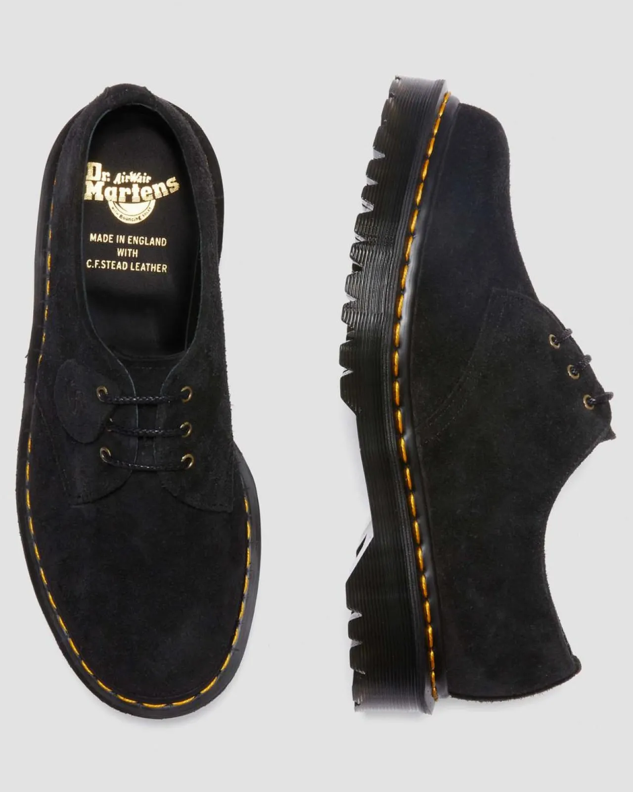 Dr. Martens 1461 Bex Made in England Tufted Suède Schoenen^MENS Heren Sale|Made In England