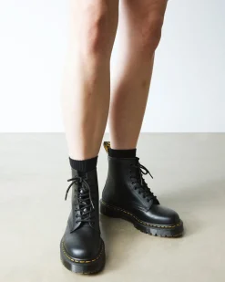 Dr. Martens 1460 Bex Smooth Leren Platformlaarzen^WOMENS Platform Laarzen|Enkellaarzen