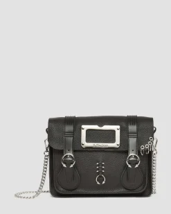 Dr. Martens 28 cm Piercing Leren Schoudertas^ Leren Tassen|Tassen