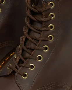 Dr. Martens 1460 Crazy Horse Leren Veterlaarzen^TRENDING-STYLES-UK Enkellaarzen|Winter Stijlen
