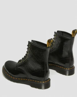 Dr. Martens 1460 Distressed Lakleren Laarzen^WOMENS Veterlaarzen
