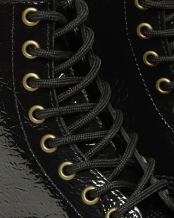 Dr. Martens 1460 Distressed Lakleren Laarzen^WOMENS Veterlaarzen