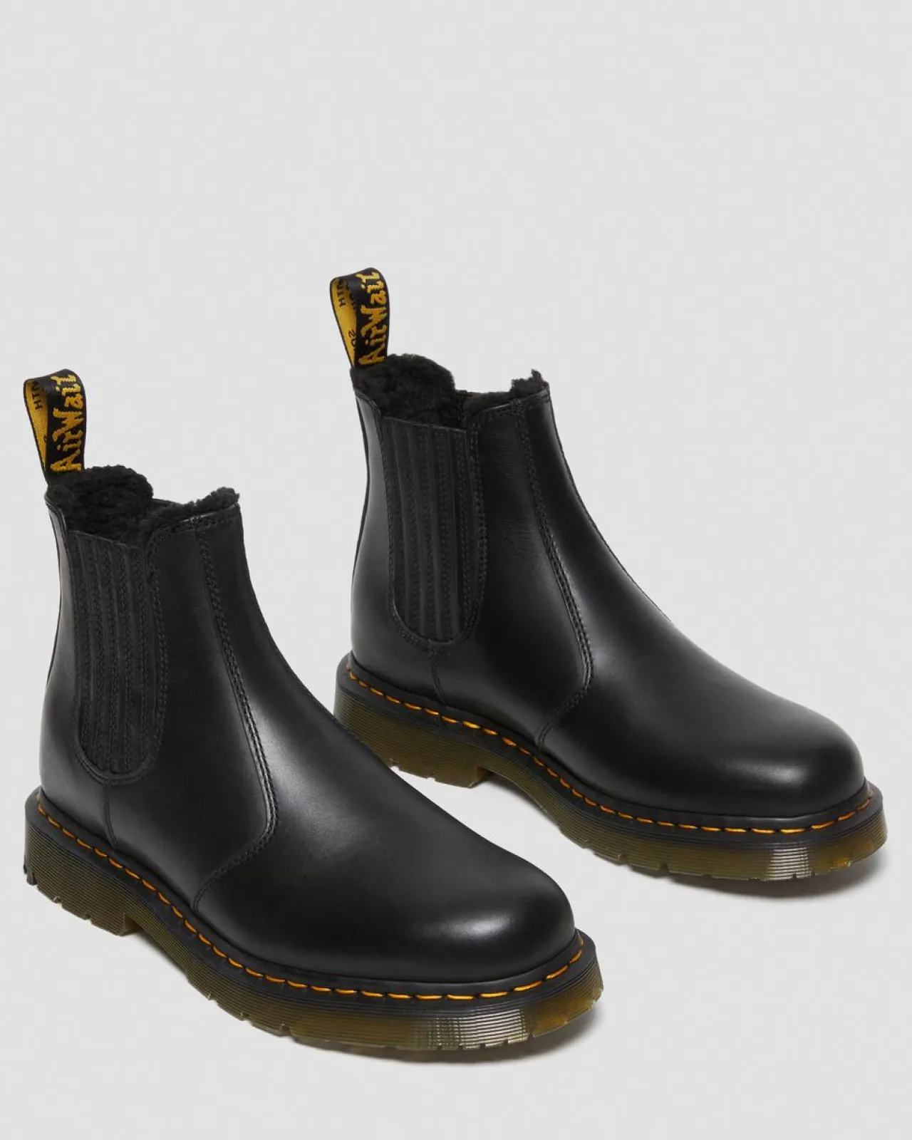 Dr. Martens 2976 DM's Wintergrip Leren Chelsea Laarzen^MENS Enkellaarzen|Winter Stijlen