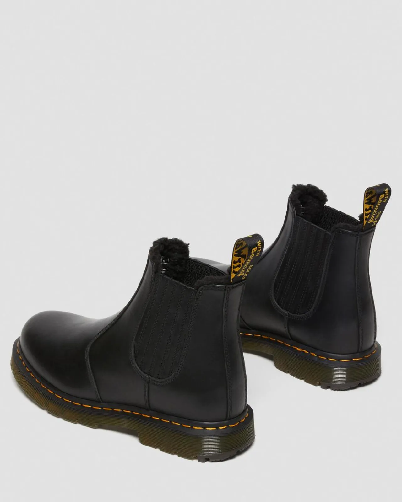 Dr. Martens 2976 DM's Wintergrip Leren Chelsea Laarzen^MENS Enkellaarzen|Winter Stijlen