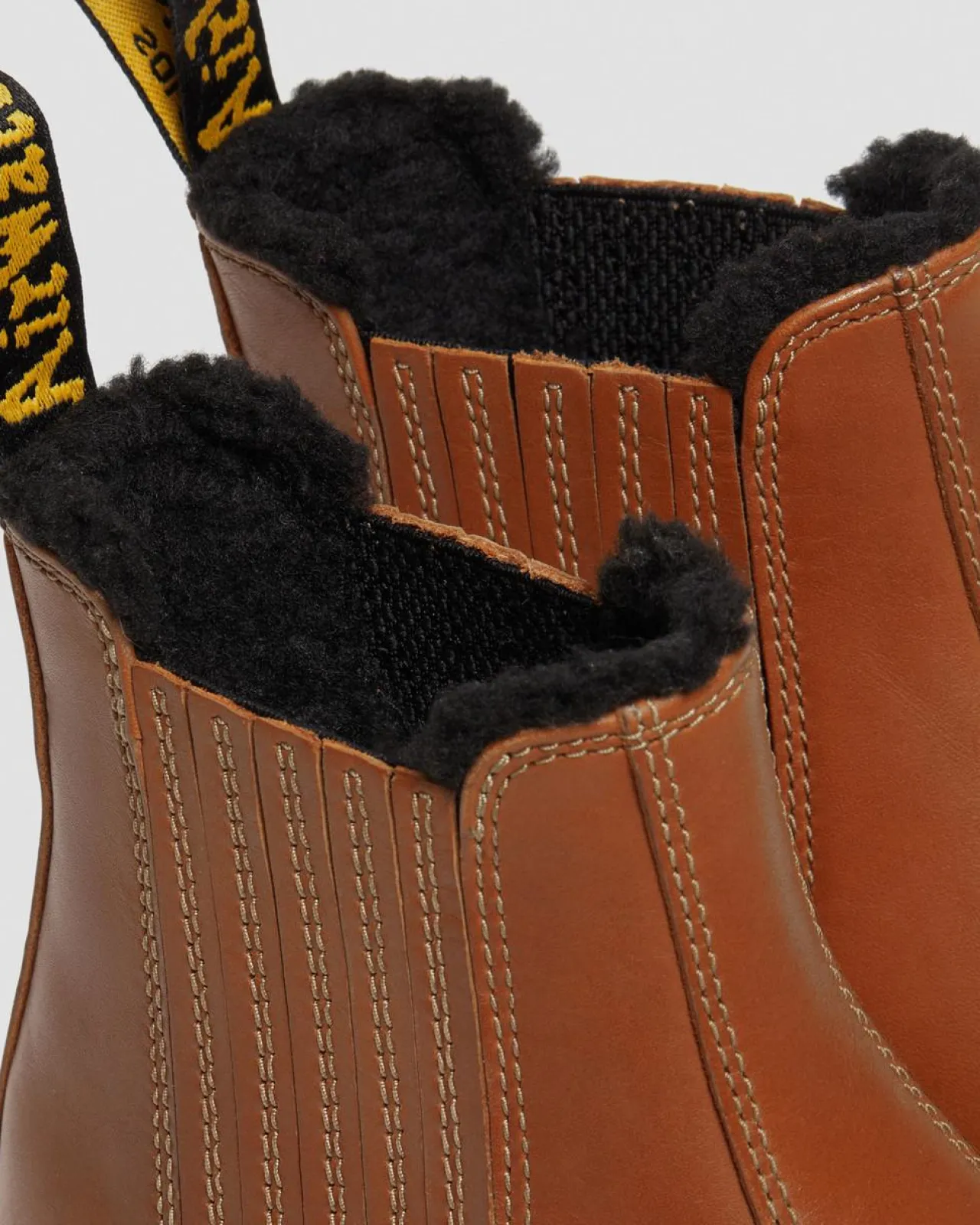 Dr. Martens 2976 DM's Wintergrip Leren Chelsea Laarzen^MENS Enkellaarzen|Winter Stijlen