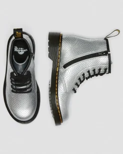 Dr. Martens 1460 Enkellaarzen met Reptiel Reliëf Voor Kinderen^UNISEX Sale Voor Kinderen|Laarzen