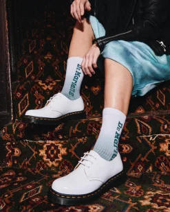 Dr. Martens 1461 Lakleren Krokodillen Reliëf Schoenen^WOMENS Dames Sale|Schoenen
