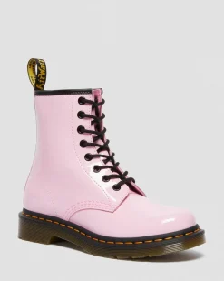Dr. Martens 1460 Lakleren Veterlaarzen^WOMENS Veterlaarzen|Enkellaarzen