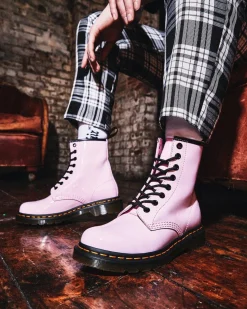 Dr. Martens 1460 Lakleren Veterlaarzen^WOMENS Veterlaarzen|Enkellaarzen