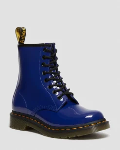 Dr. Martens 1460 Lakleren Veterlaarzen^WOMENS Veterlaarzen|Enkellaarzen