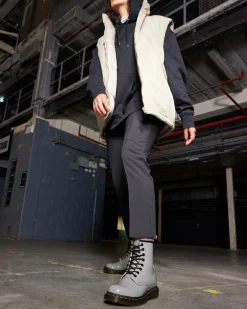 Dr. Martens 1460 Lakleren Veterlaarzen^WOMENS Veterlaarzen