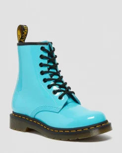 Dr. Martens 1460 Lakleren Veterlaarzen^WOMENS Veterlaarzen|Enkellaarzen