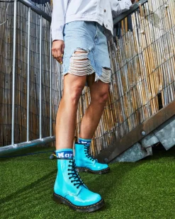 Dr. Martens 1460 Lakleren Veterlaarzen^WOMENS Veterlaarzen|Enkellaarzen