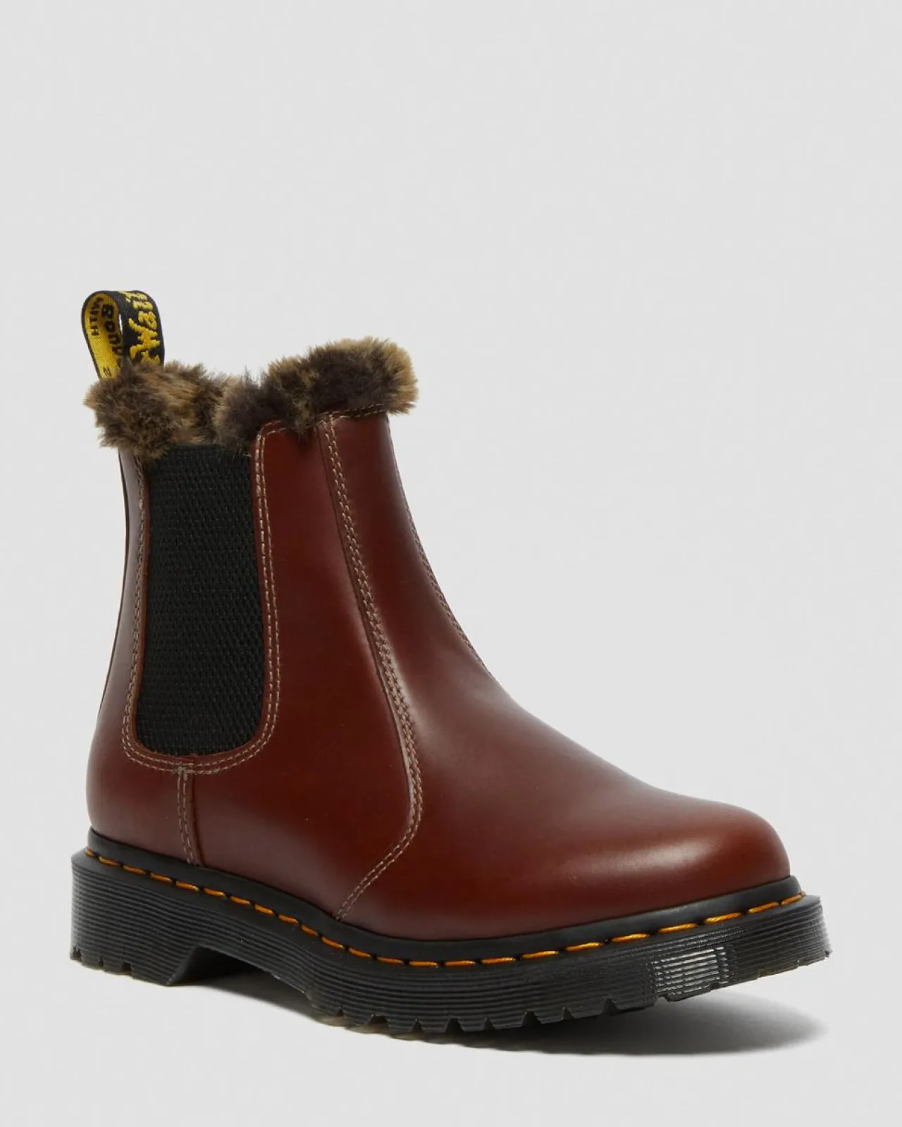 Dr. Martens 2976 Leonore Abruzzo Imitatiebont Gevoerde Chelsea Laarzen^GIFTS Chelsea Boots|Laarzen
