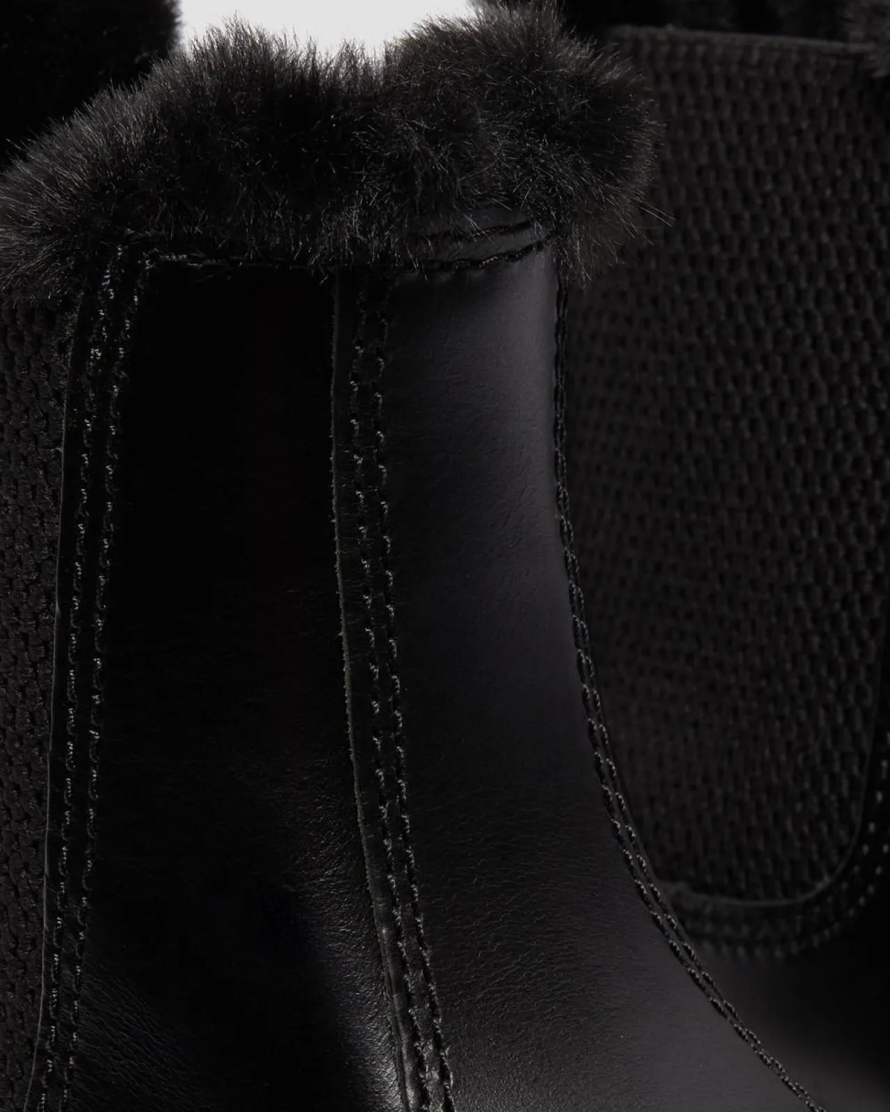 Dr. Martens 2976 Leonore Imitatiebont Gevoerde Chelsea Laarzen^UNISEX Enkellaarzen|Chelsea Boots
