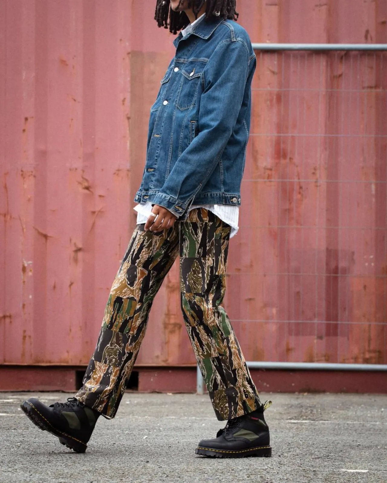 Dr. Martens 1460 Made in England Gevoerd Paneel Veterlaarzen^UNISEX Heren Sale|Made In England