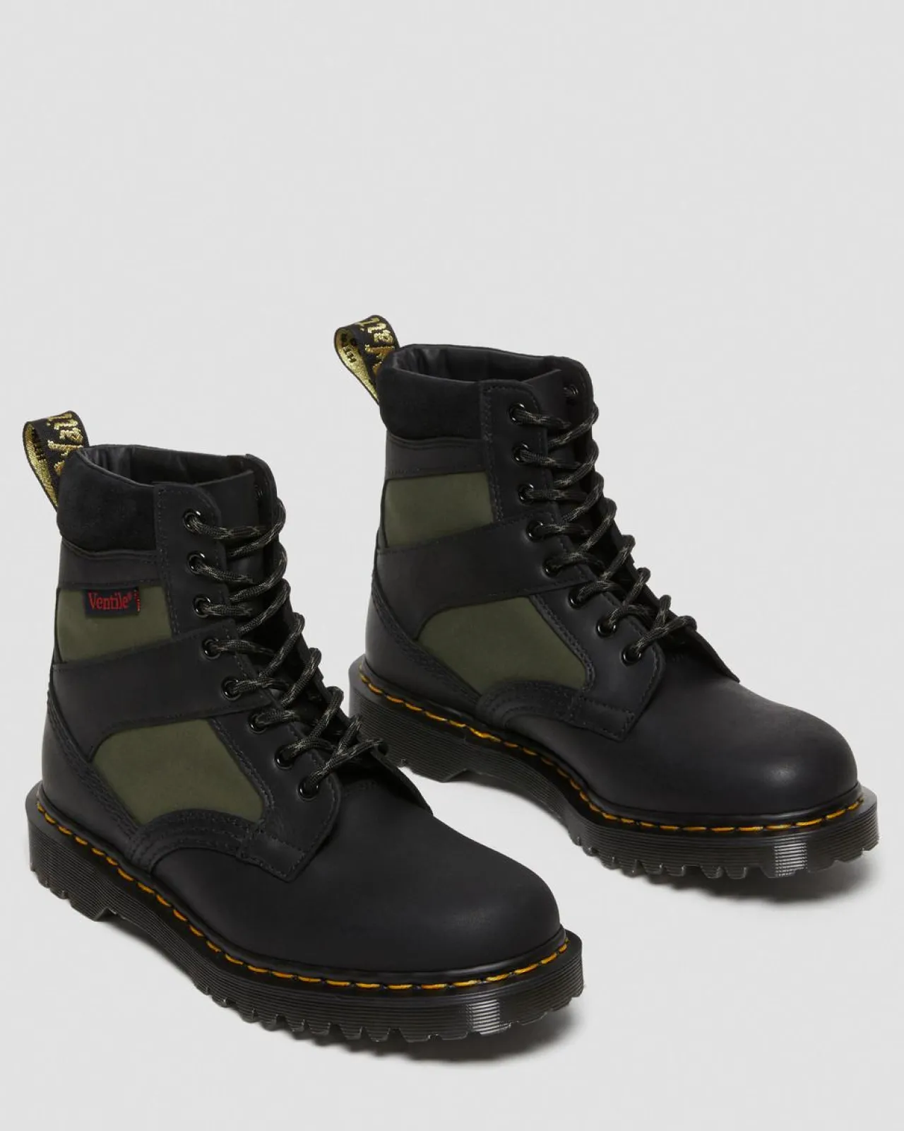 Dr. Martens 1460 Made in England Gevoerd Paneel Veterlaarzen^UNISEX Heren Sale|Made In England