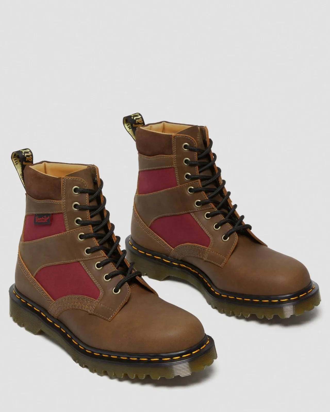 Dr. Martens 1460 Made in England Gevoerd Paneel Veterlaarzen^UNISEX Heren Sale|Made In England