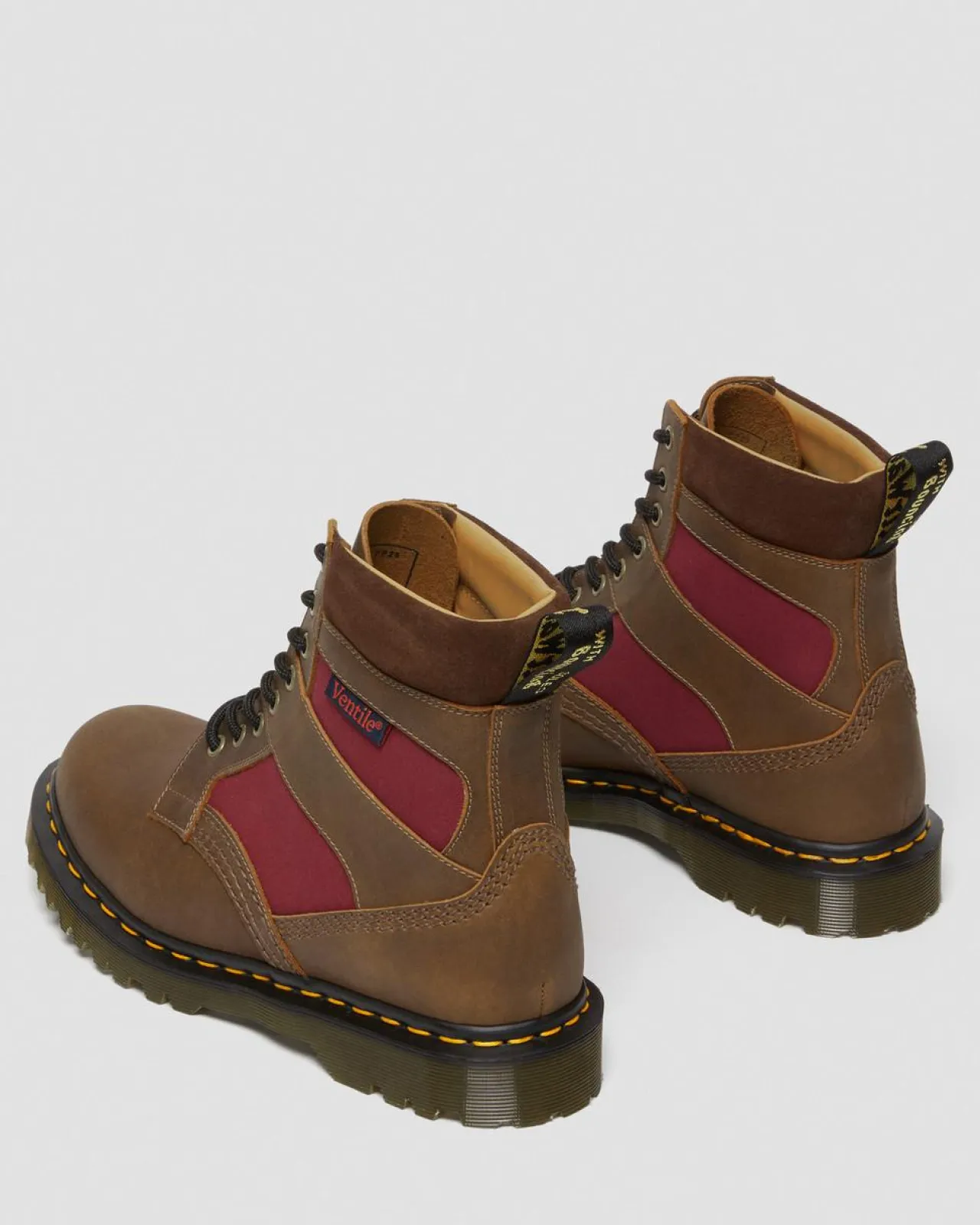 Dr. Martens 1460 Made in England Gevoerd Paneel Veterlaarzen^UNISEX Heren Sale|Made In England