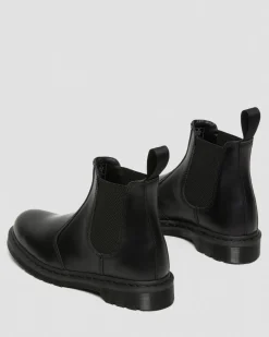 Dr. Martens 2976 Mono Smooth Leren Chelsea Boots^UNISEX Winter Stijlen|Enkellaarzen