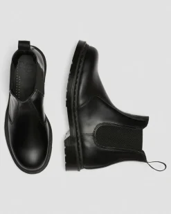 Dr. Martens 2976 Mono Smooth Leren Chelsea Boots^UNISEX Winter Stijlen|Enkellaarzen