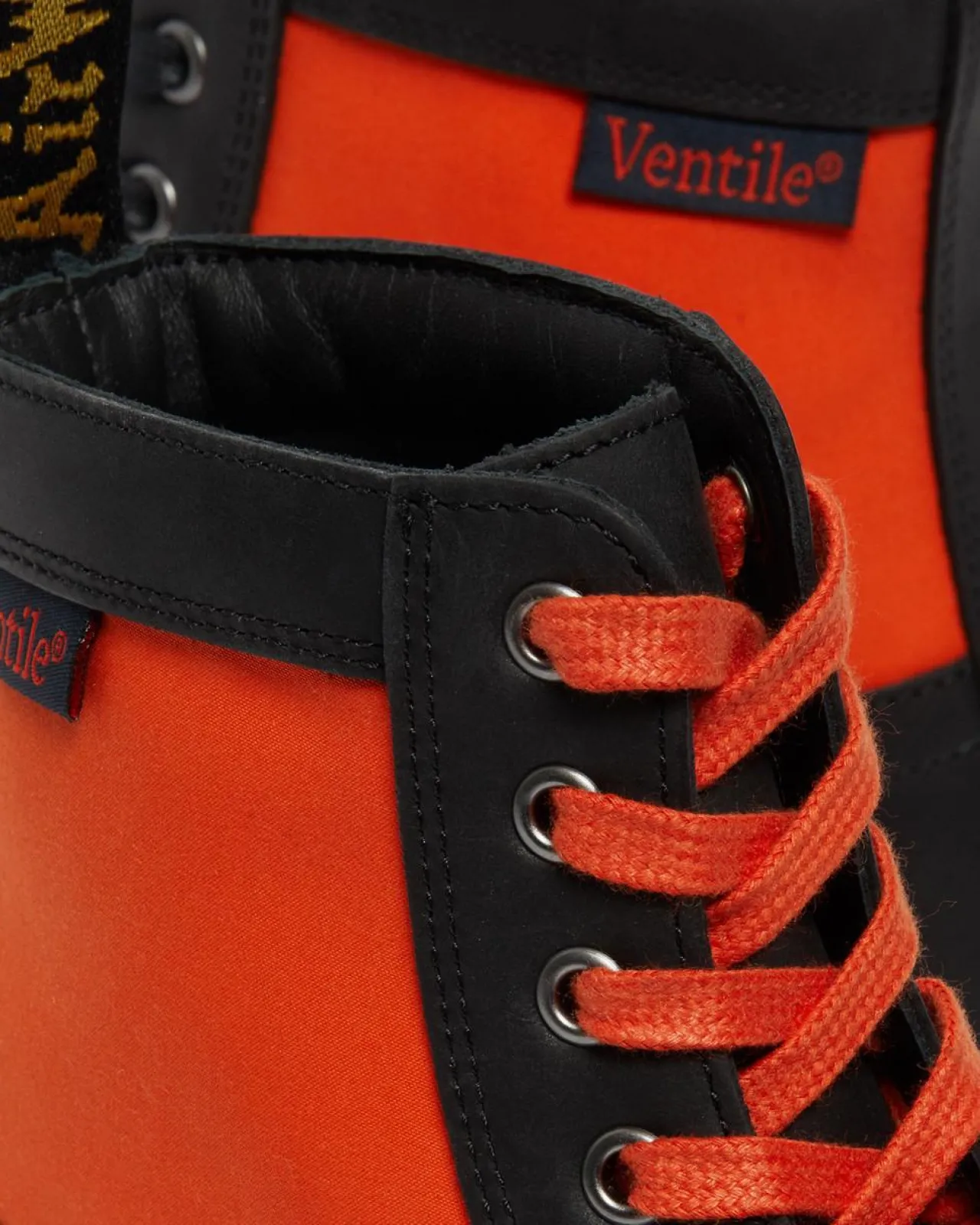 Dr. Martens 1460 Paneel Leer + Ventile® Enkellaarzen^UNISEX Heren Sale|Made In England