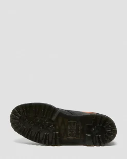 Dr. Martens 1460 Paneel Leer + Ventile® Enkellaarzen^UNISEX Heren Sale|Made In England