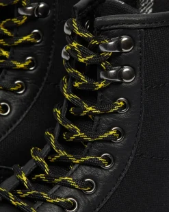 Dr. Martens 1460 Panel Canvas & Leren Laarzen voor Kinderen^UNISEX Laarzen|Laarzen