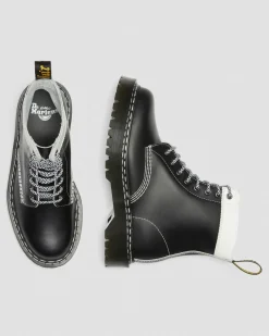 Dr. Martens 1460 Pascal Bex Leren Contrast Veterlaarzen^MENS Enkellaarzen|Veterlaarzen