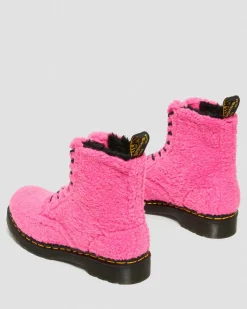 Dr. Martens 1460 Pascal Faux Shearling Laarzen^WOMENS Veterlaarzen|Enkellaarzen