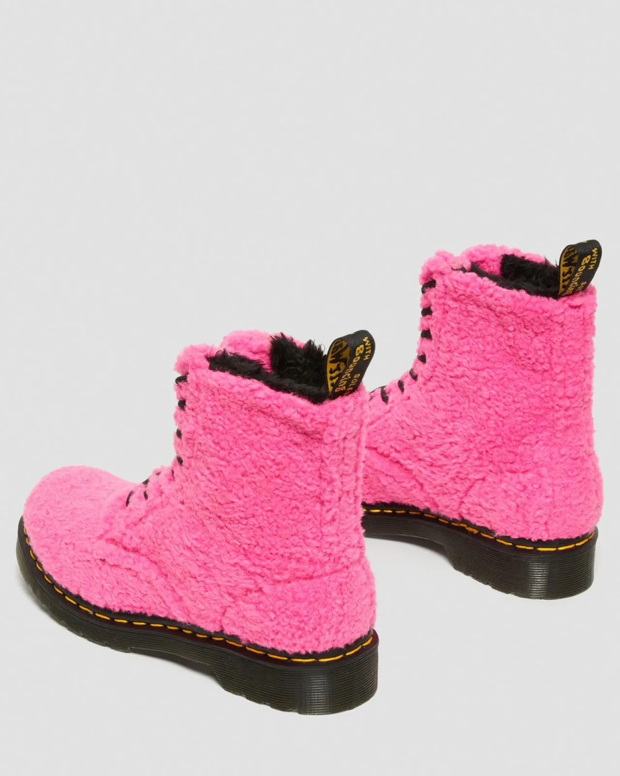 Dr. Martens 1460 Pascal Faux Shearling Laarzen^WOMENS Veterlaarzen|Enkellaarzen
