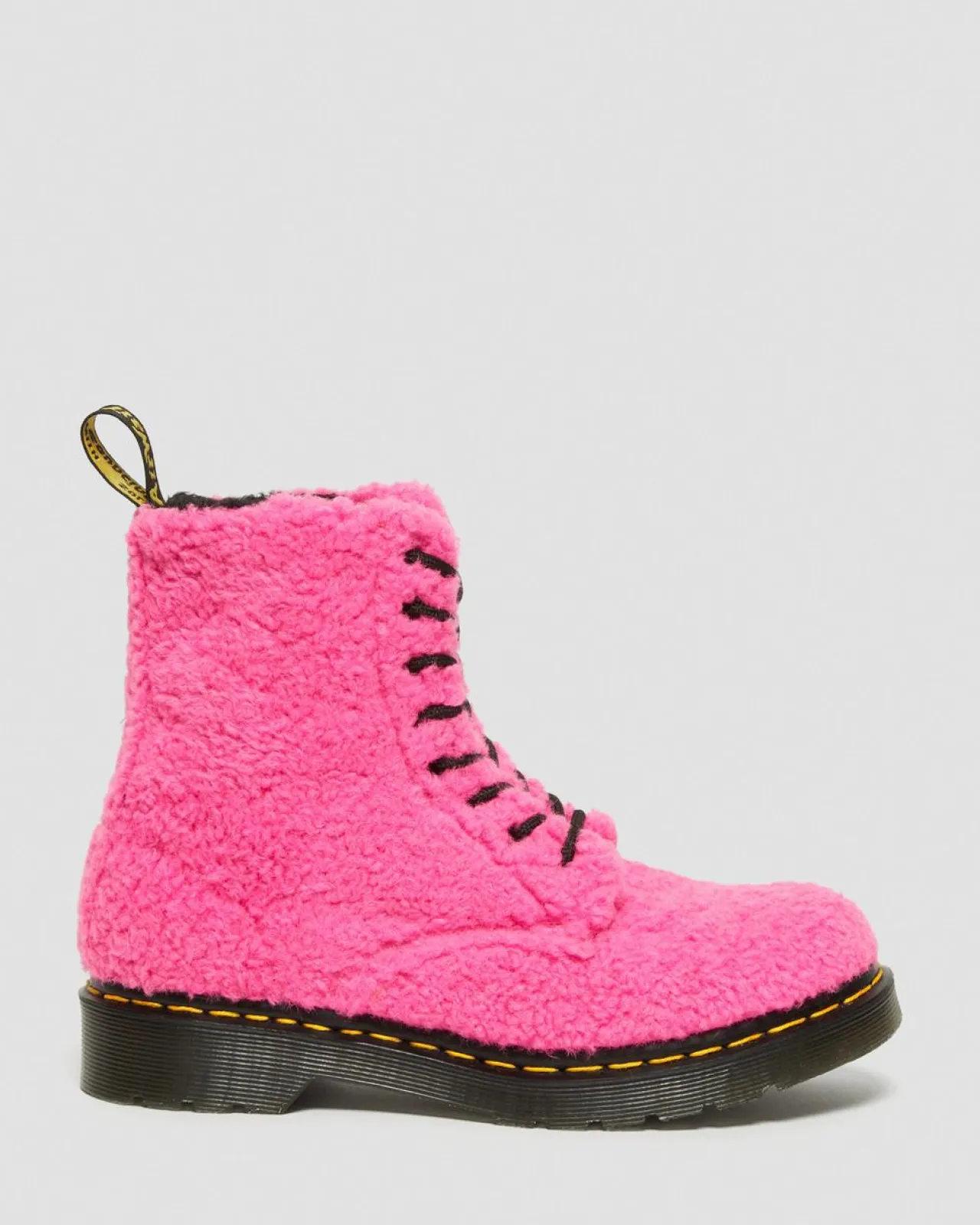 Dr. Martens 1460 Pascal Faux Shearling Laarzen^WOMENS Veterlaarzen|Enkellaarzen