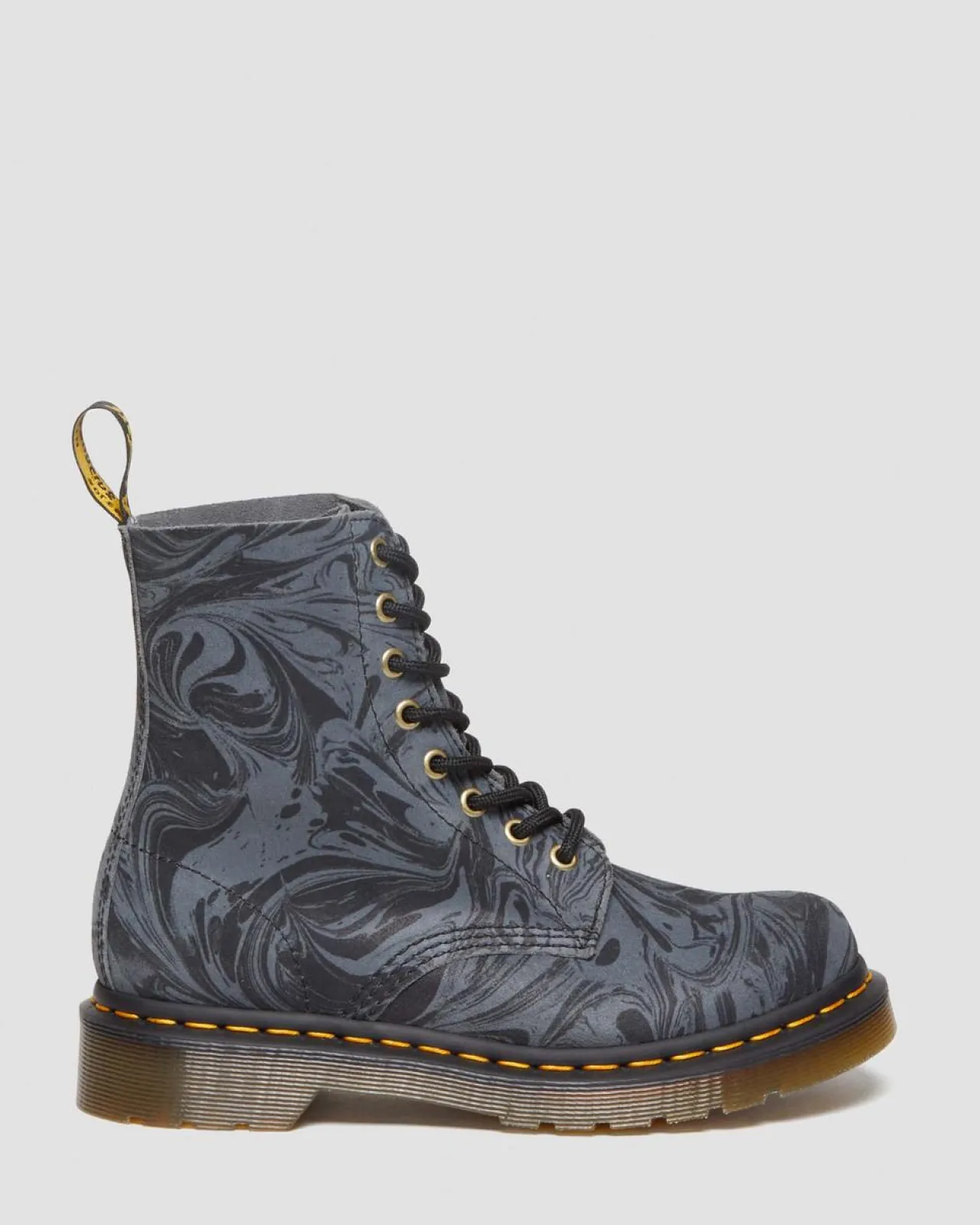 Dr. Martens 1460 Pascal Marmer Suède Veterlaarzen^WOMENS Suède|Veterlaarzen