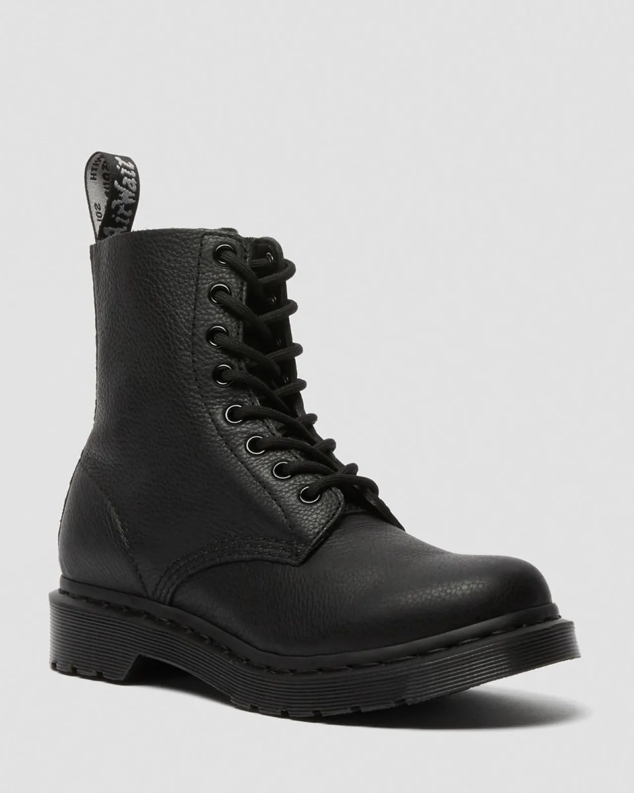 Dr. Martens 1460 Pascal Mono Veterlaarzen^WOMENS Enkellaarzen|Zachte Leren Laarzen