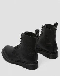 Dr. Martens 1460 Pascal Mono Veterlaarzen^WOMENS Enkellaarzen|Zachte Leren Laarzen