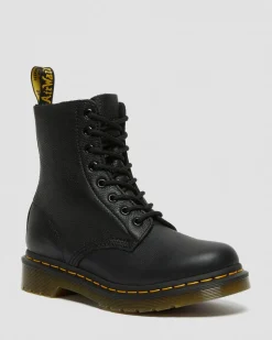 Dr. Martens 1460 Pascal Virginia Leren Veterlaarzen^WOMENS Veterlaarzen|Enkellaarzen