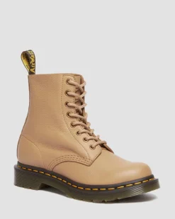Dr. Martens 1460 Pascal Virginia Leren Veterlaarzen^WOMENS Veterlaarzen|Enkellaarzen