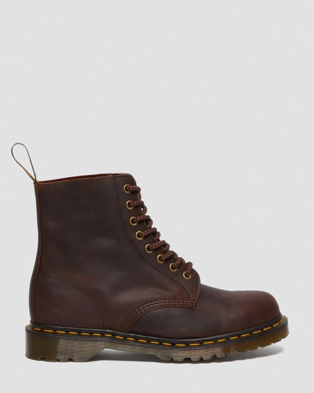 Dr. Martens 1460 Pascal Waxed Volnerf Leren Veterlaarzen^MENS Nieuw Binnen|Enkellaarzen