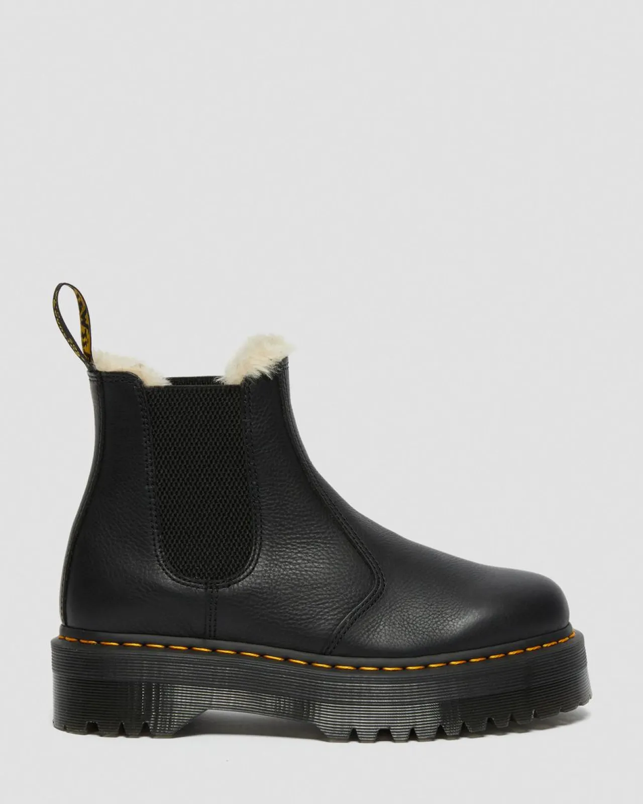 Dr. Martens 2976 Quad Gevoerde Platform Chelsea Boots^WOMENS Winter Stijlen|Laarzen