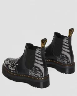 Dr. Martens 2976 Quad Platform Animal Print Laarzen^MENS Heren Sale|Platform Laarzen