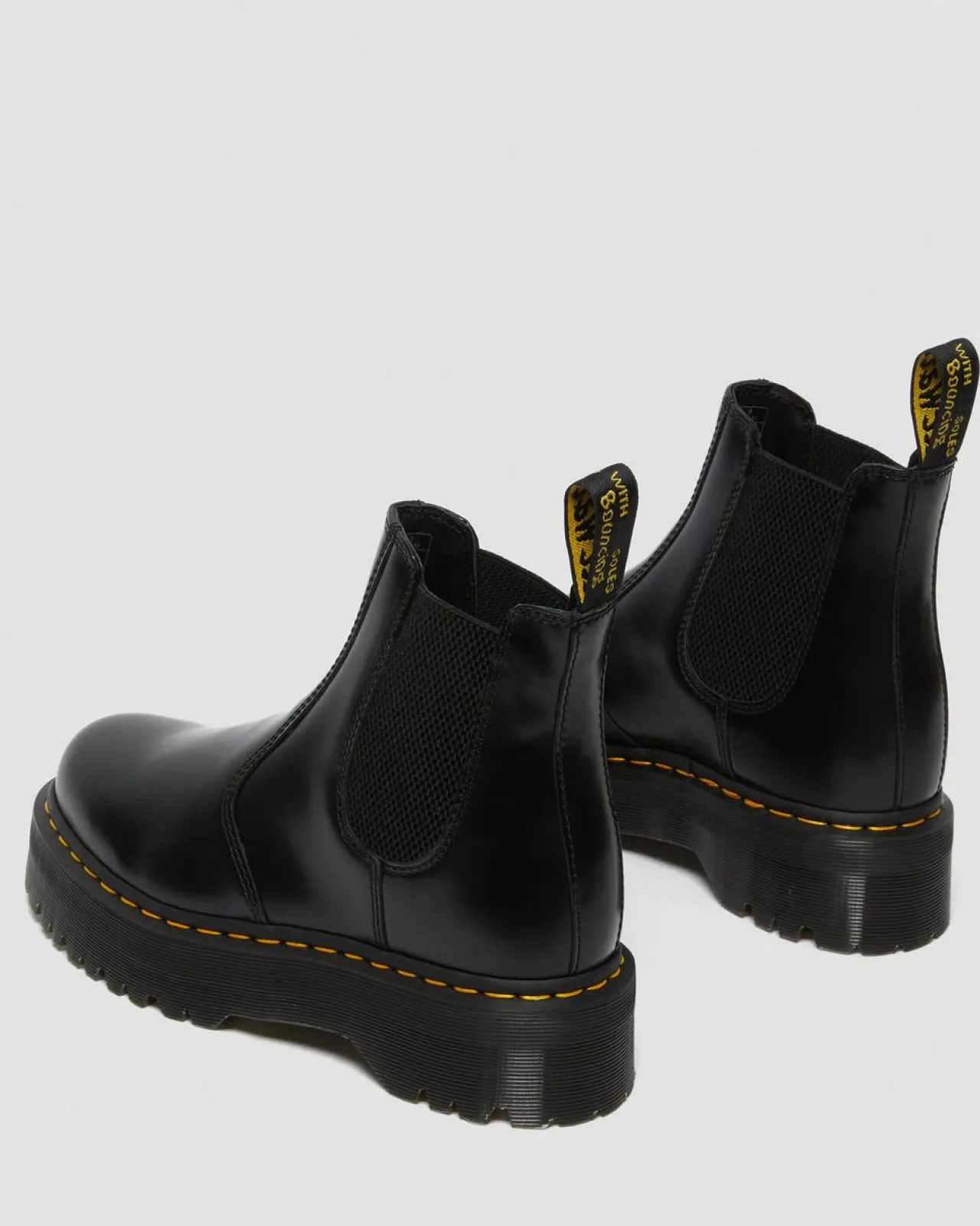 Dr. Martens 2976 Quad Smooth Leren Platform Chelsea Boots^TRENDING-STYLES-UK Platform Laarzen|Chelsea Boots
