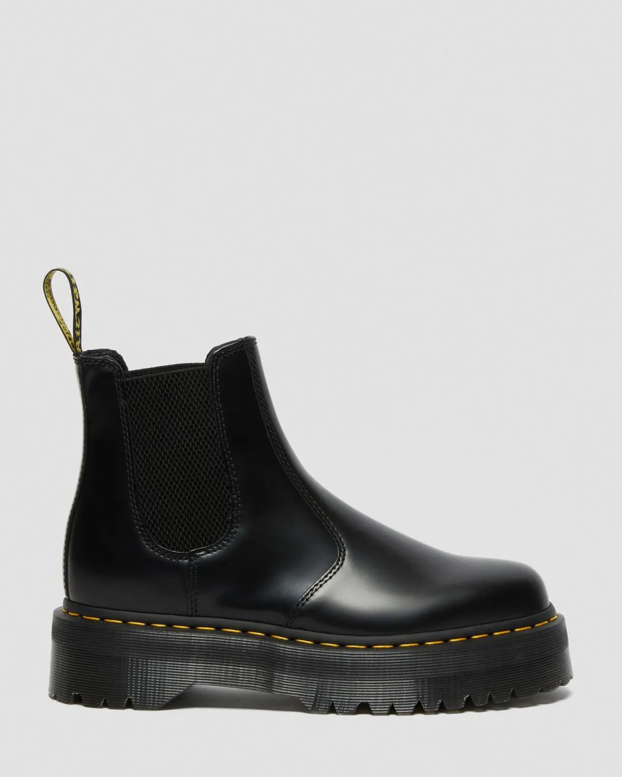 Dr. Martens 2976 Quad Smooth Leren Platform Chelsea Boots^TRENDING-STYLES-UK Platform Laarzen|Chelsea Boots