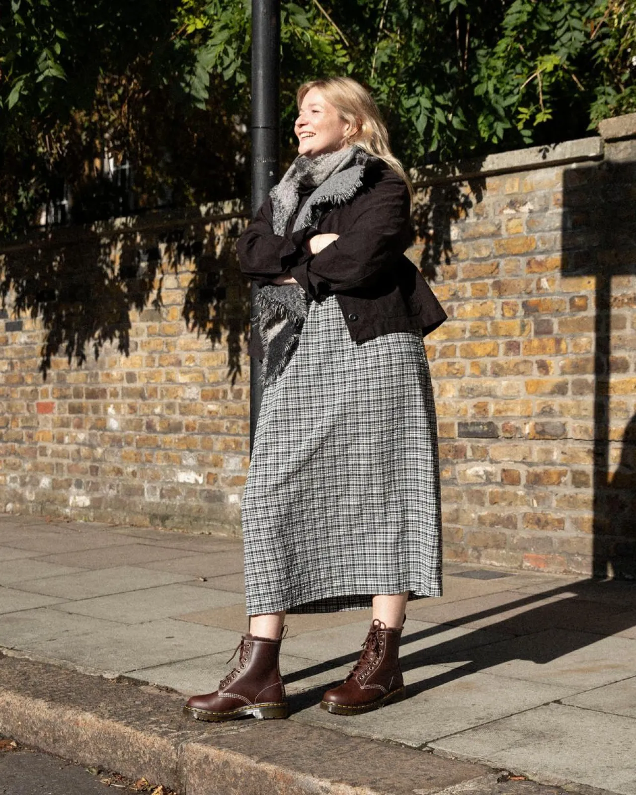 Dr. Martens 1460 Serena Imitatiebont Gevoerde Leren Veterlaarzen^UNISEX Veterlaarzen|Enkellaarzen