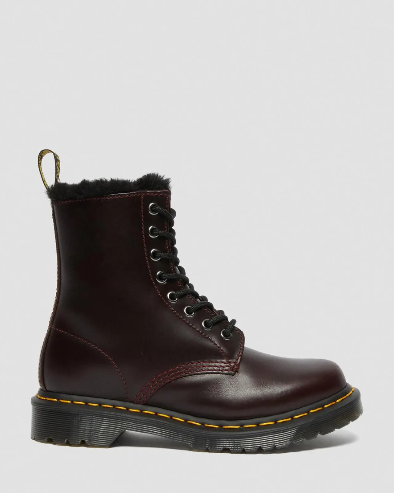 Dr. Martens 1460 Serena Imitatiebont Gevoerde Laarzen^UNISEX Veterlaarzen|Enkellaarzen