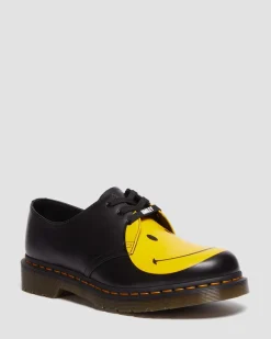 Dr. Martens 1461 SMILEY® LEREN SCHOENEN^UNISEX Heren Sale|Originals