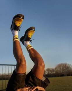 Dr. Martens 1461 SMILEY® LEREN SCHOENEN^UNISEX Heren Sale|Originals