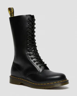 Dr. Martens 1914 Smooth Leren Hoge Veterlaarzen^WOMENS Originals|Veterlaarzen