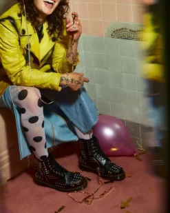 Dr. Martens 1460 Studded Rits Leren Laarzen^UNISEX Originals|Nieuw Binnen